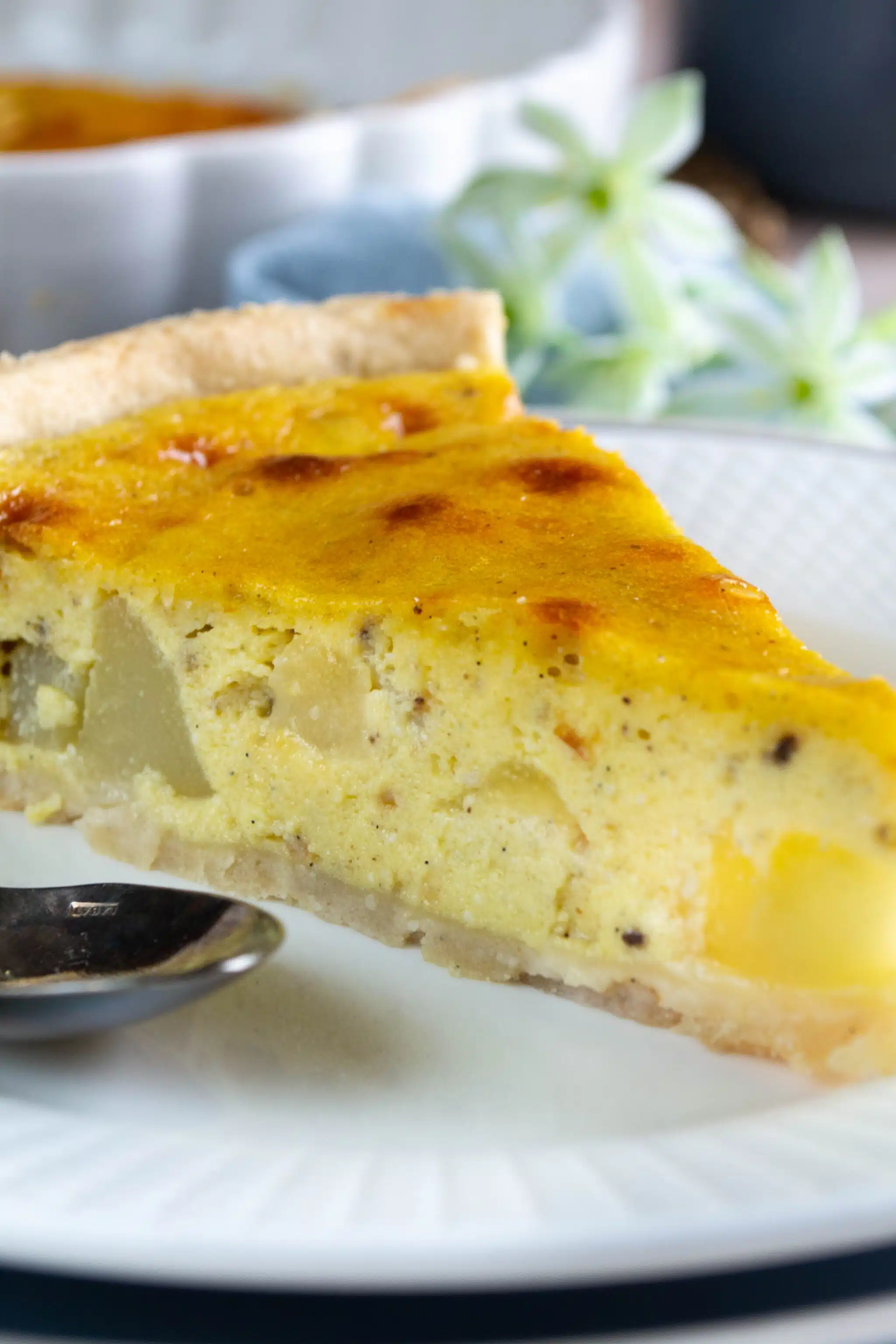 tarte pomme poire au mascarpone