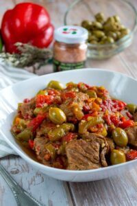 sauté de porc à la provençale
