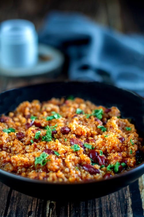 chili con quinoa