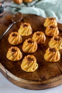 mini spirales à la pâte à tartiner