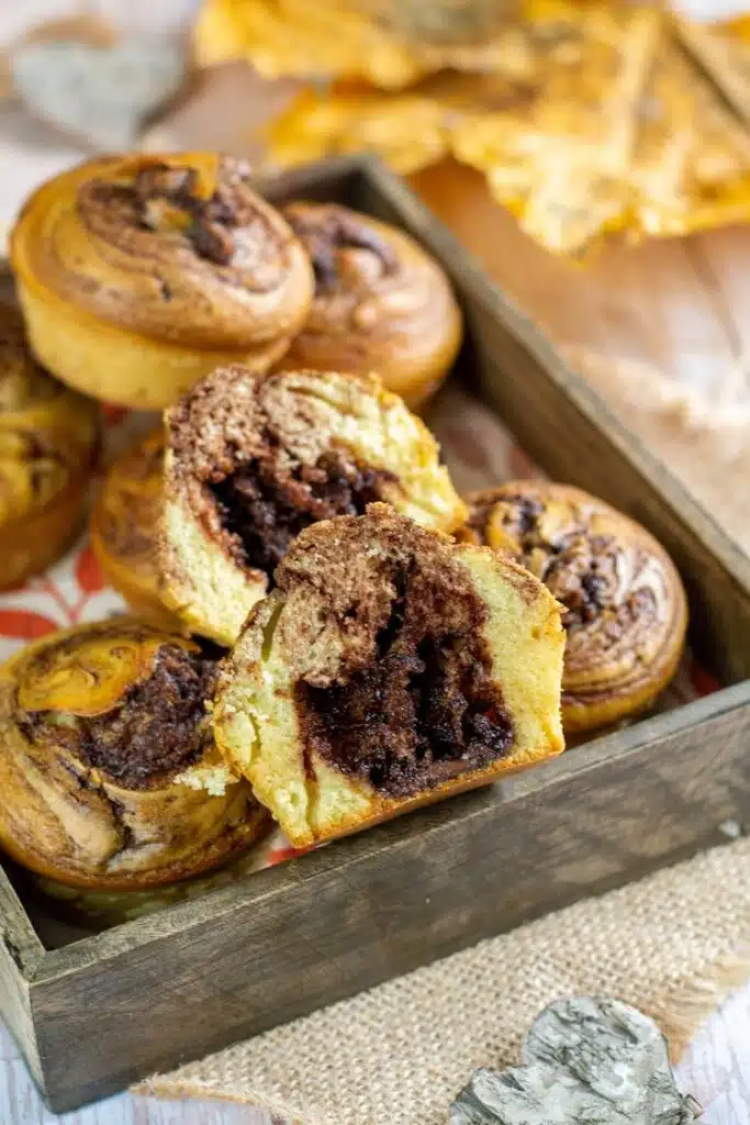 muffins stracciatella