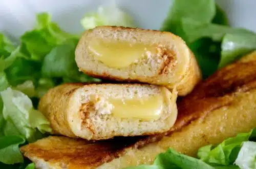 pain perdu à la raclette