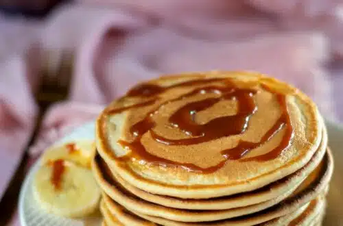 pancakes au caramel