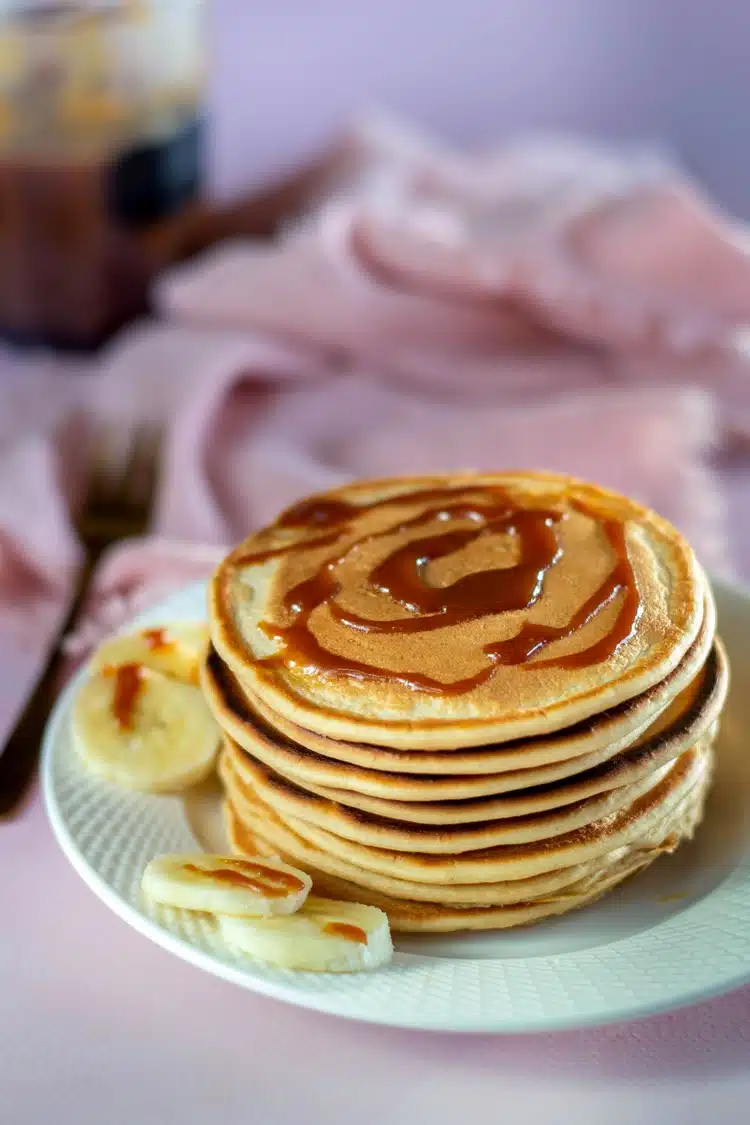 pancakes au caramel