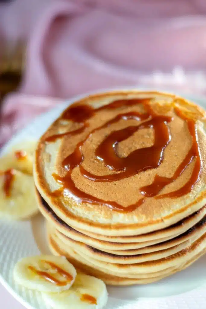 pancakes au caramel