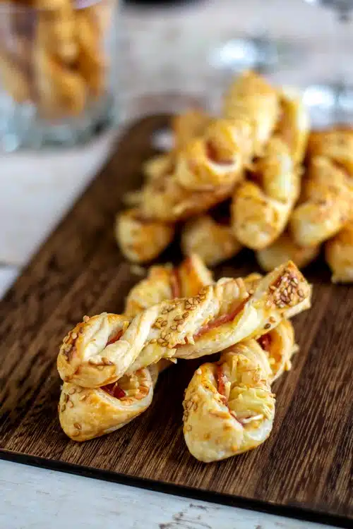 feuilletés apéro jambon fromage