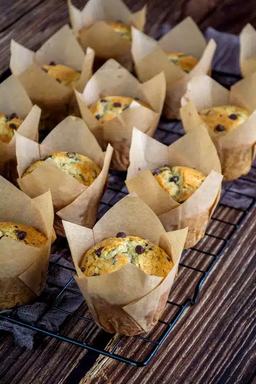 muffins mascarpone & pépites de chocolat