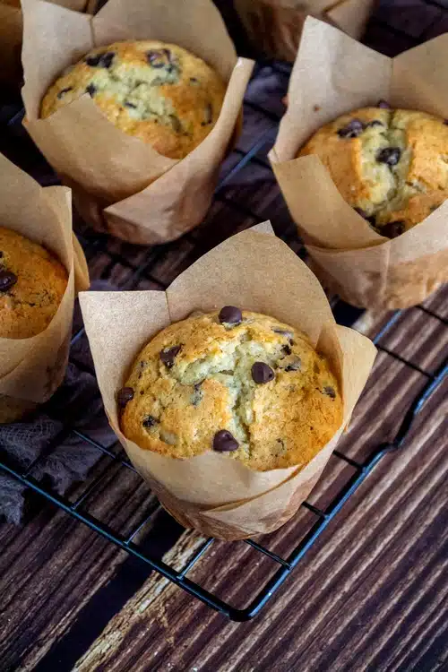 muffins mascarpone & pépites de chocolat