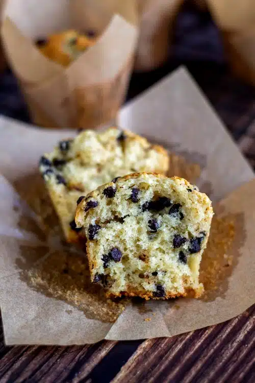 muffins mascarpone & pépites de chocolat