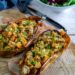 Butternut farcie aux champignons