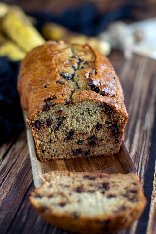 gâteau banane & beurre de cacahuètes
