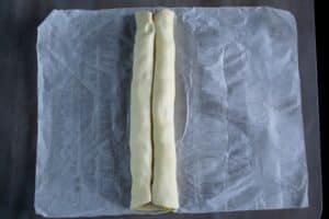 palmiers feuilletés à la saucisse