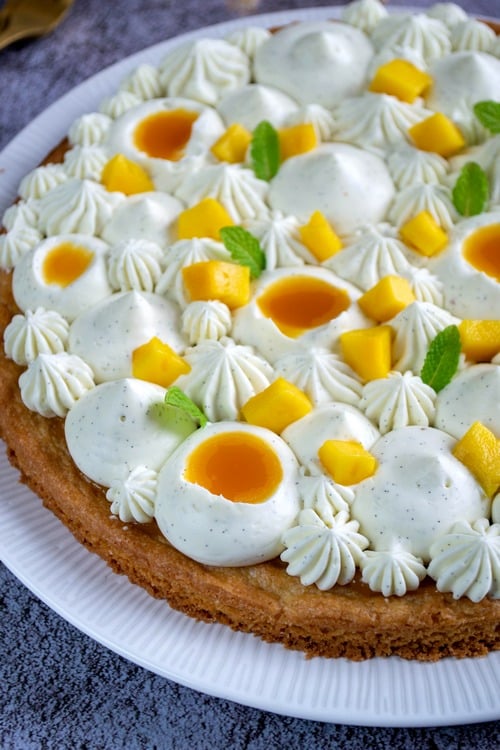 tarte à la mangue