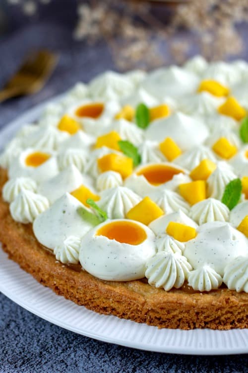 tarte à la mangue