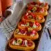 barquettes apéro fromage frais et chorizo