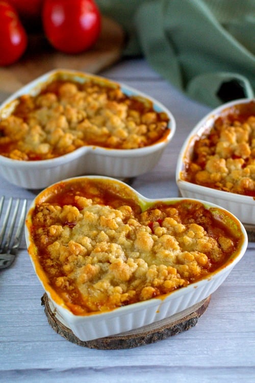 crumbles de tomates au chèvre