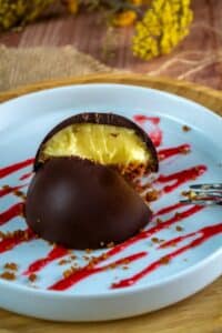 dômes citron chocolat