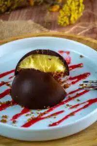 dômes citron chocolat