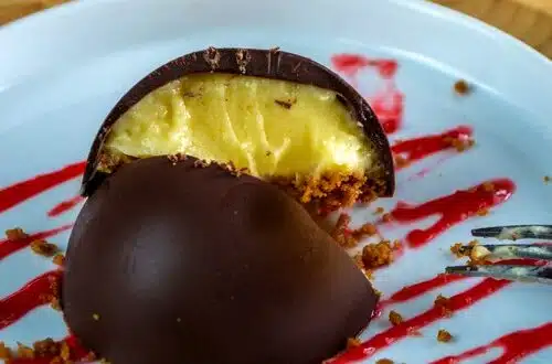 dômes citron chocolat