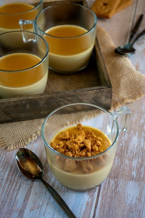 crème dessert au spéculoos