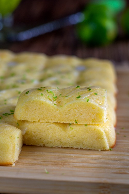 fondant au citron vert et chocolat blanc