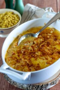 poulet crémeux à l'ail et au citron