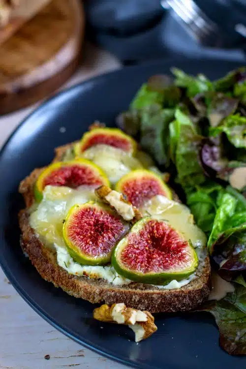 tartines figues chèvre et miel