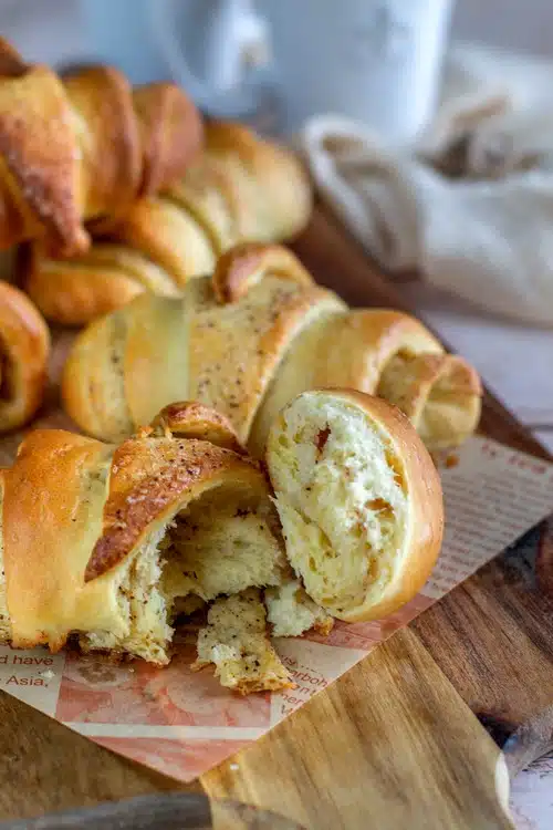 croissants briochés façon cinnamon rolls