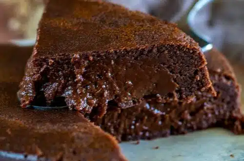 fondant au chocolat sans oeuf