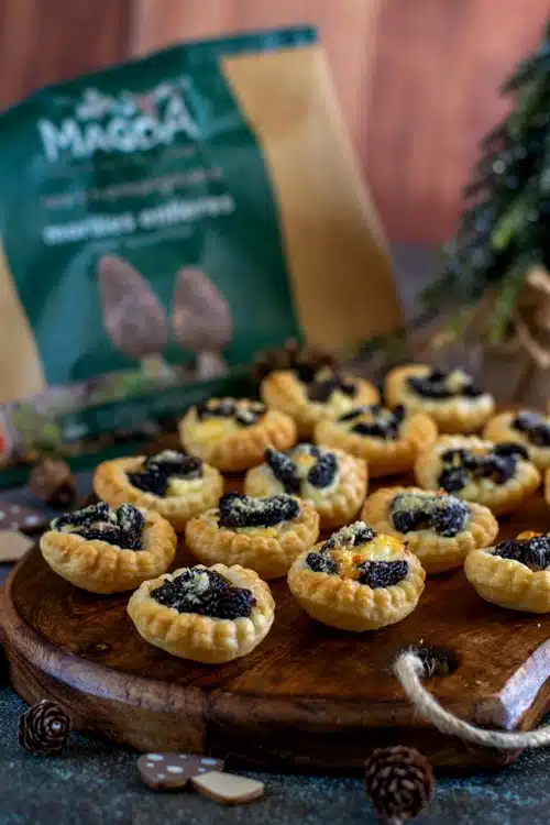 tartelettes aux morilles