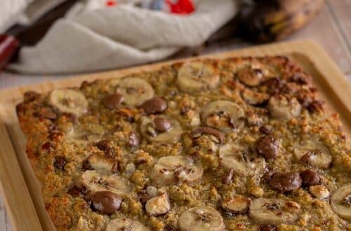 banana bread aux flocons d'avoine