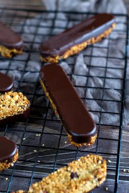 barres de céréales au chocolat