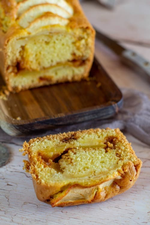 cake pomme caramel