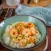 crevettes pimentées et riz sauté