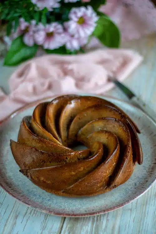 gâteau marbré à la pralinoise
