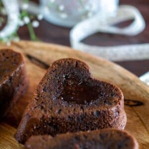 coeurs fondants au chocolat