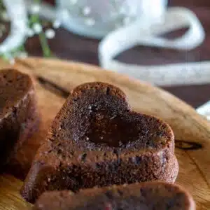 coeurs fondants au chocolat