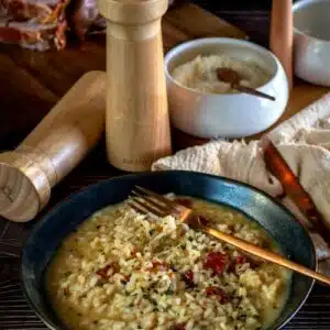 risotto aux tomates séchées