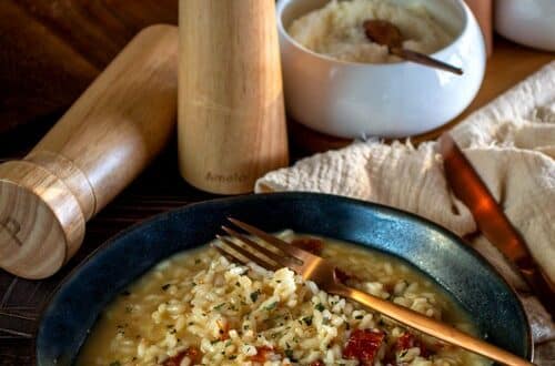 risotto aux tomates séchées