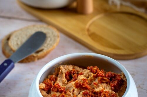 tartinade de haricots blancs aux tomates séchées