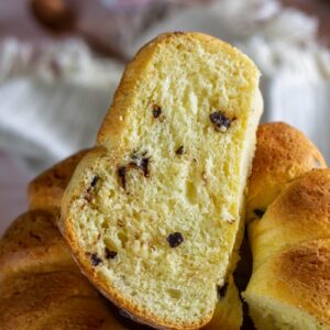 brioche à la crème fraîche