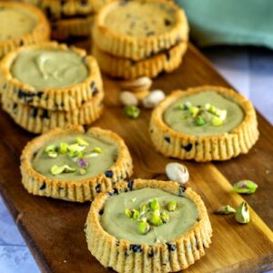 cookies à la pâte à tartiner à la pistache