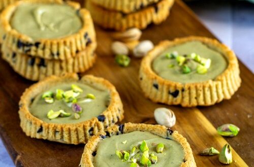 cookies à la pâte à tartiner à la pistache