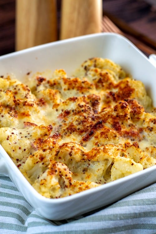 gratin de chou-fleur au bacon