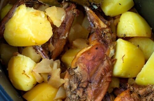 lapin au cidre