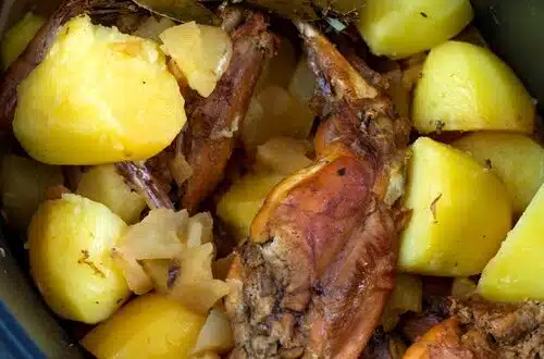 lapin au cidre