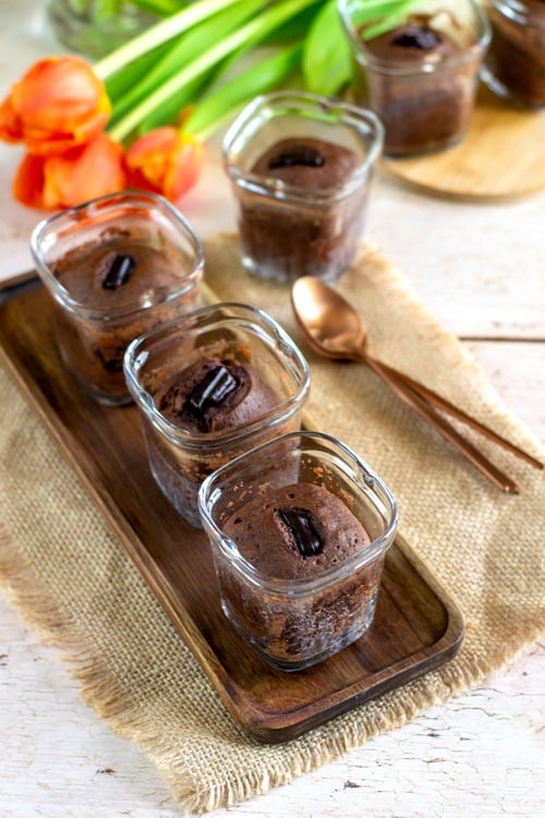moelleux au chocolat coeur fondant