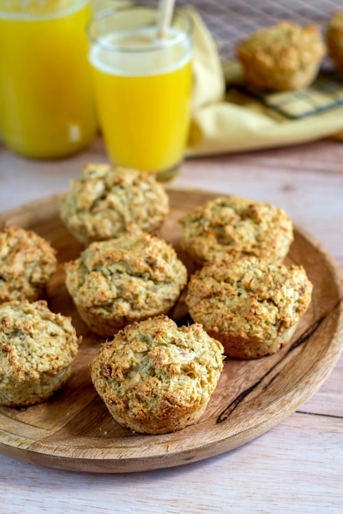 muffins à la pulpe de fruits