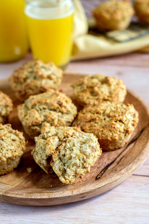 muffins à la pulpe de fruits