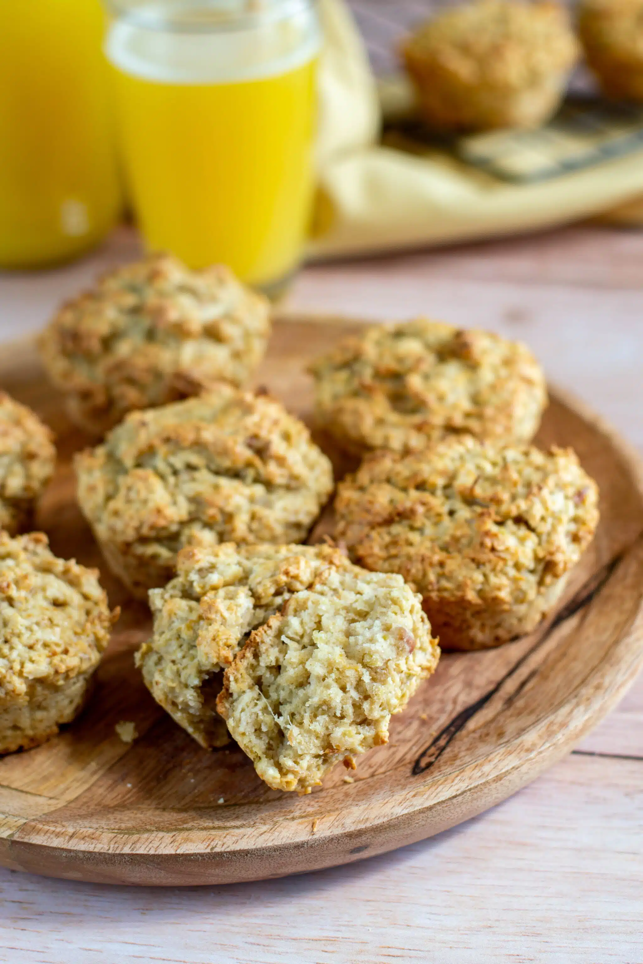 muffins à la pulpe de fruits